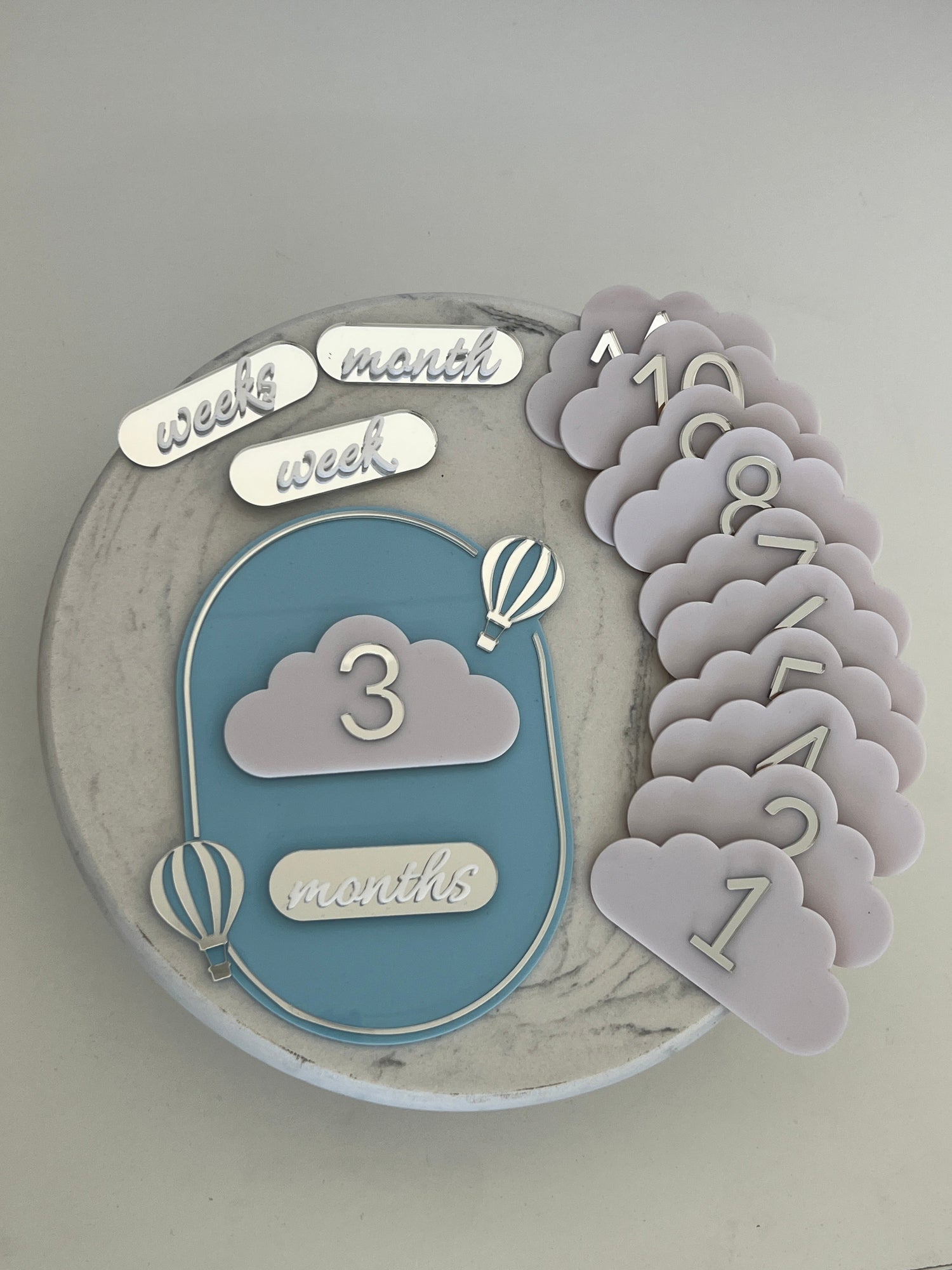 Baby Milestone Plaques