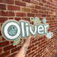 Dino Triple Layer Acrylic Name Sign